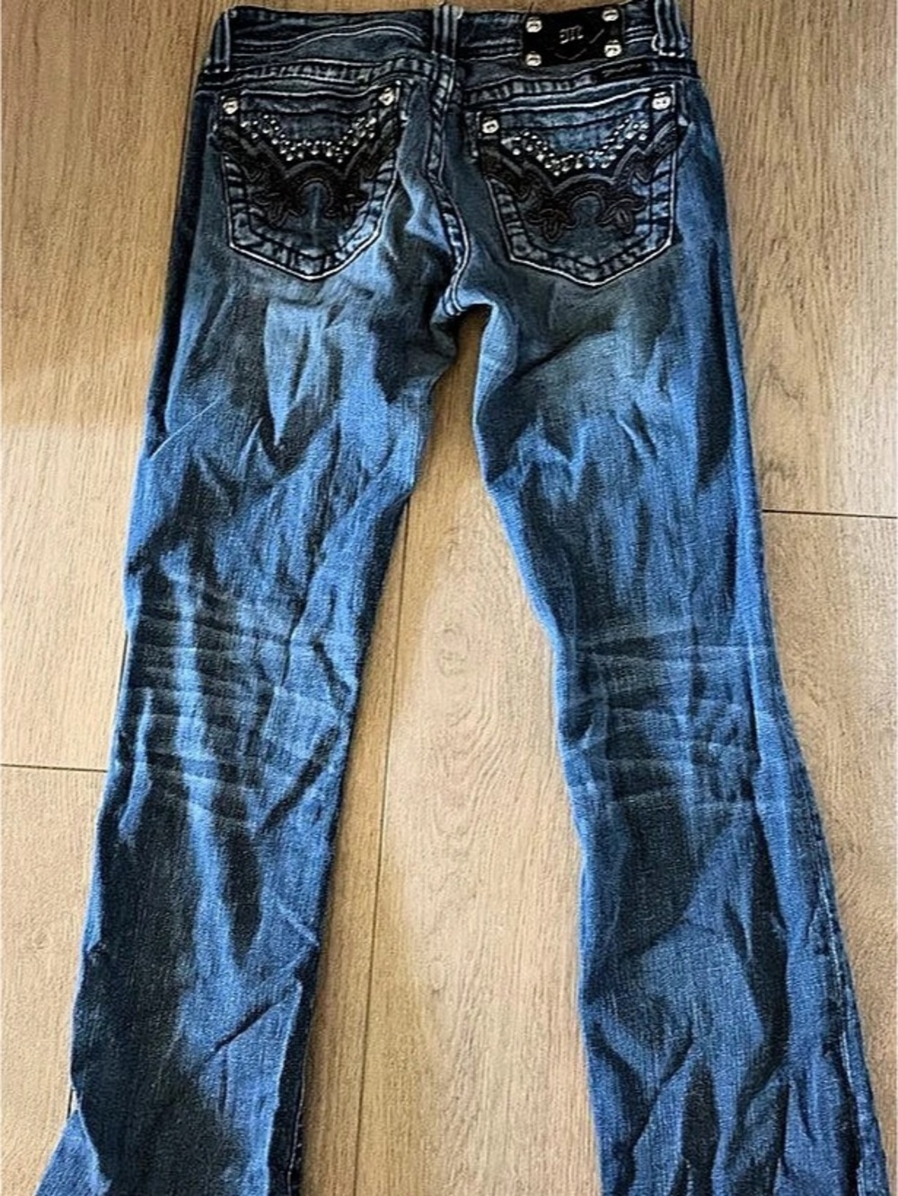 Miss Me Women's Skinny Jeans Waist 28 Blue